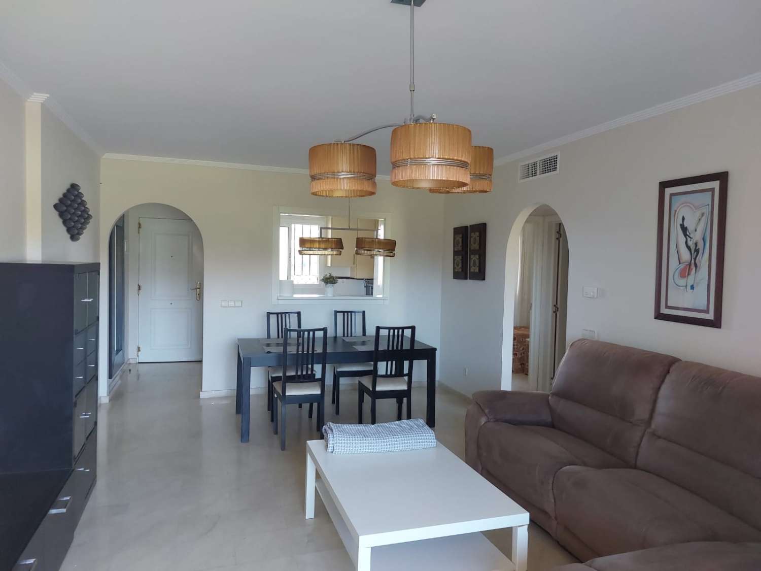 Appartement Charmant avec Vue sur le Golf à Mijas Golf