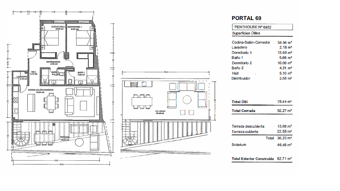 Penthouse en vente à El Higuerón (Fuengirola)